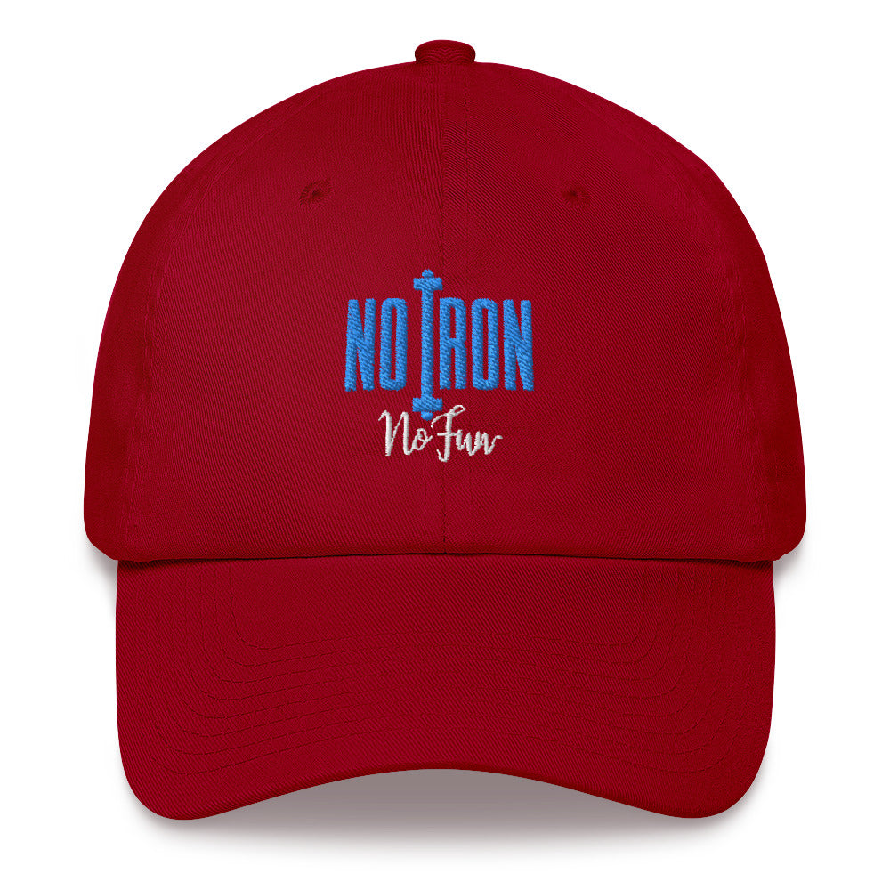 Cap, Hat, No Iron No Fun